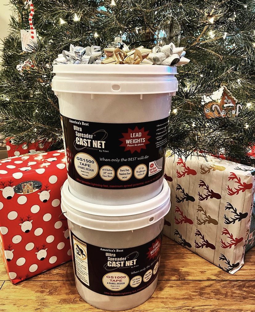 The holidays are almost over but that’s no excuse to not gift yourself with one of our GS Series nets! Premium SPS monofilament, six-panel design, and a variety of radius and mesh sizes make this series a must-have for 2022!