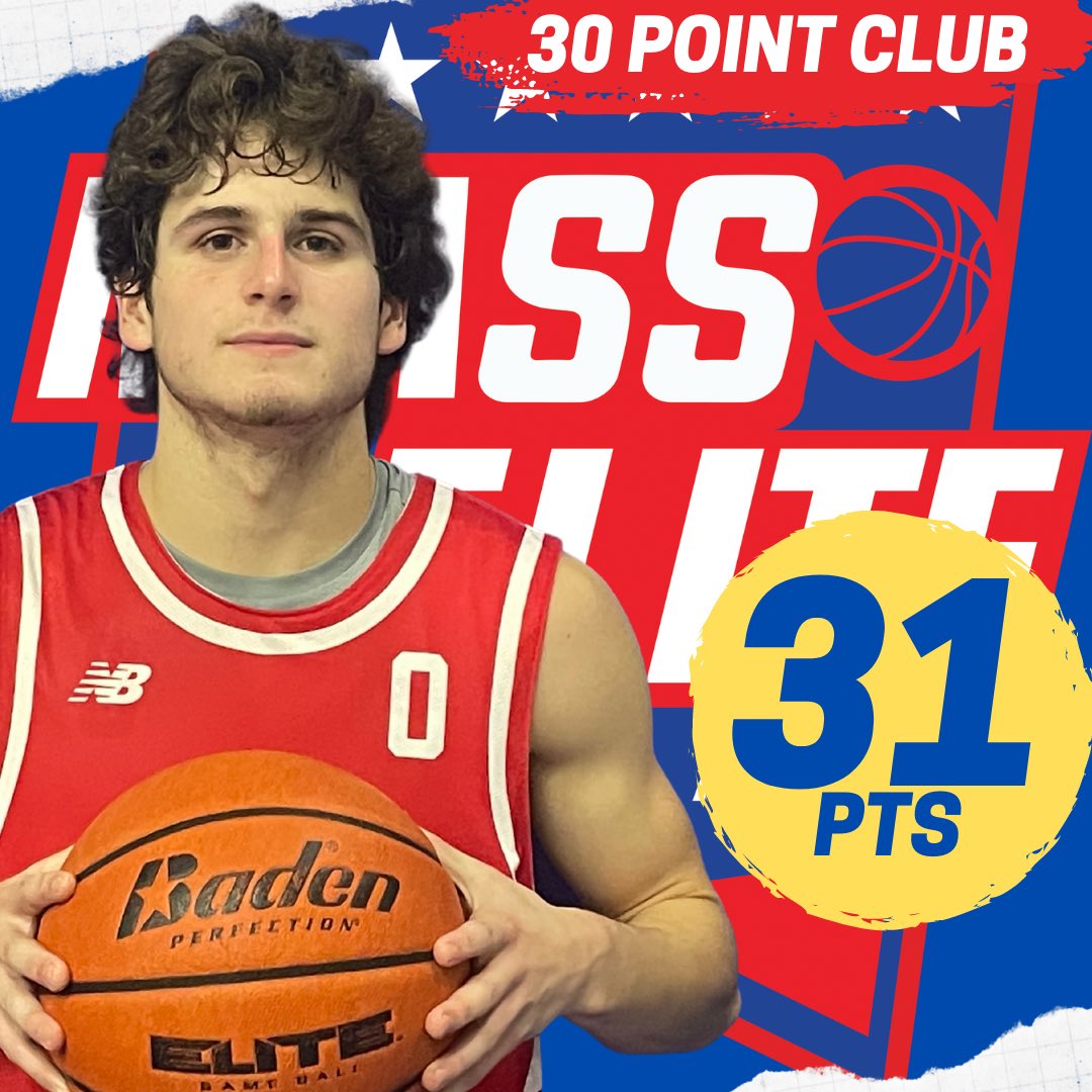 NEElite_Vault's tweet photo. 2023’s Connor Gibson @Billerica_hoops joins the #30PointClub following a 31 point performance (including 8 three point field goals) in the win against Pelham HS from the Granite State https://t.co/AT5nxfRfek