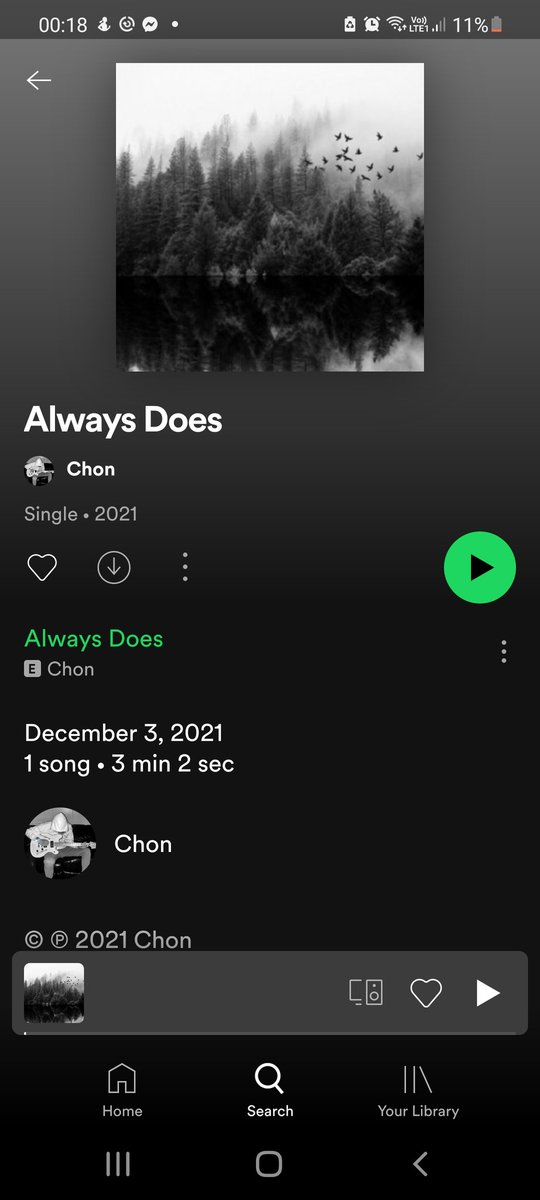 OfficialChon's tweet photo. Check out my latest single on spotify ! https://t.co/6IMgu0JcVv