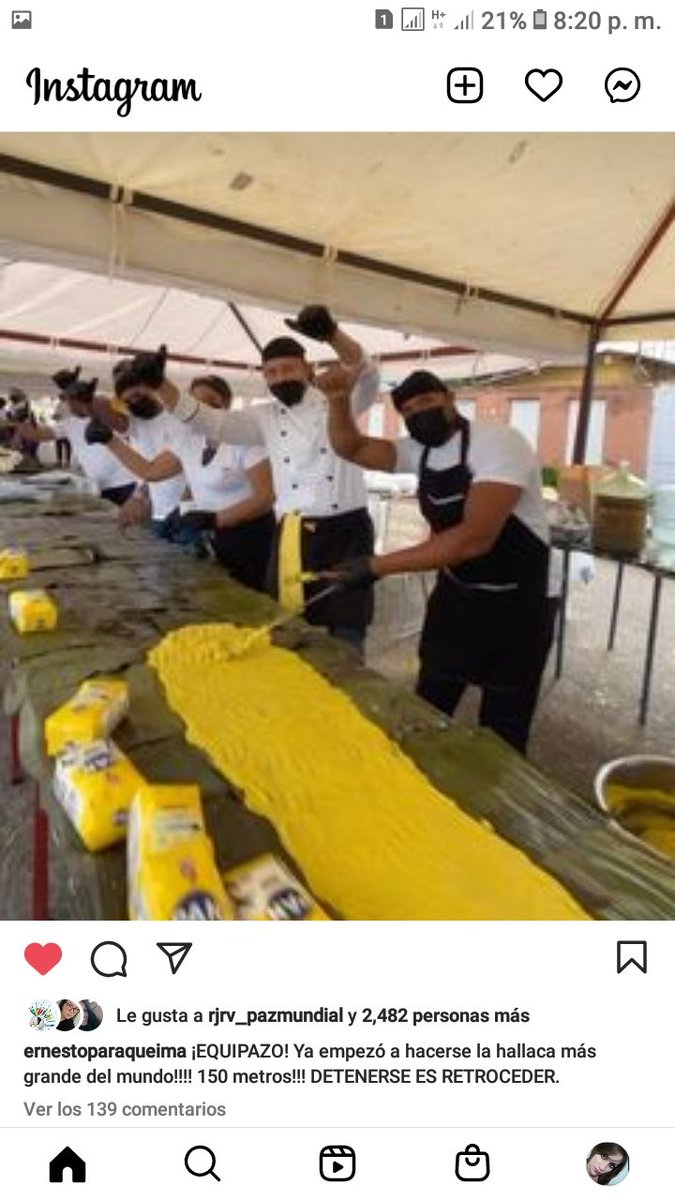 melandeauxm's tweet photo. @andino65649611 @AndinoAgro @critico2_ @ErMaracucho642 @TestaferroVen En El Tigre, Edo. Anzoátegui se está preparando hoy la hallaca más grande del mundo, con 150 metros. https://t.co/FLSMepSiej