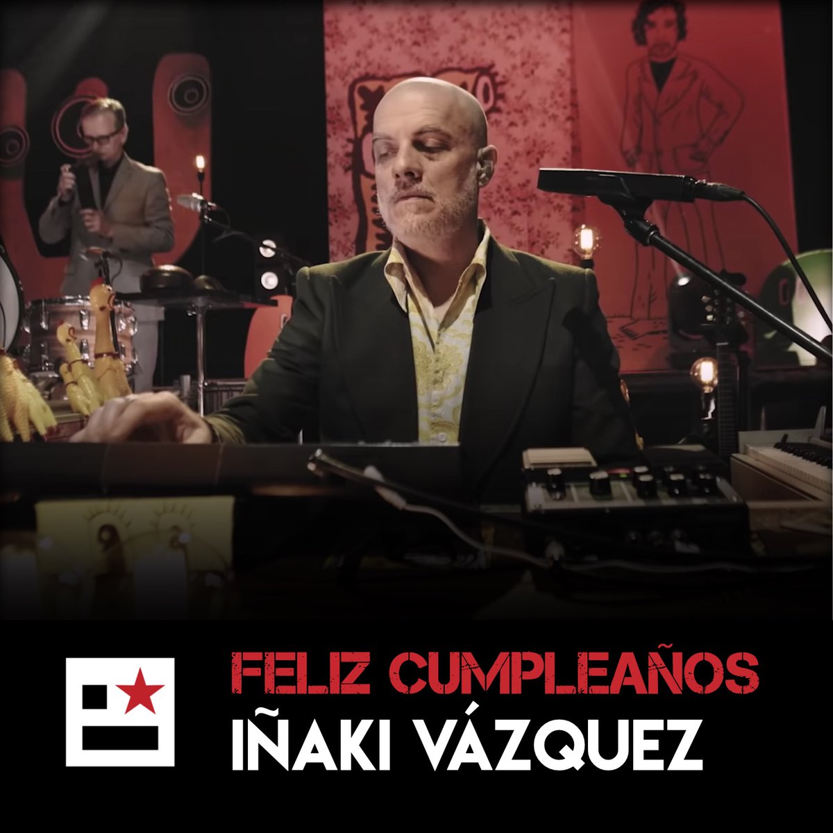 Hoy es cumpleaños de Iñaki Vázquez 🎊🎈
Tu familia de Bunker Producciones te desea un muy feliz cumpleaños 🥳✨

#felizcumpleaños #BunkerProducciones