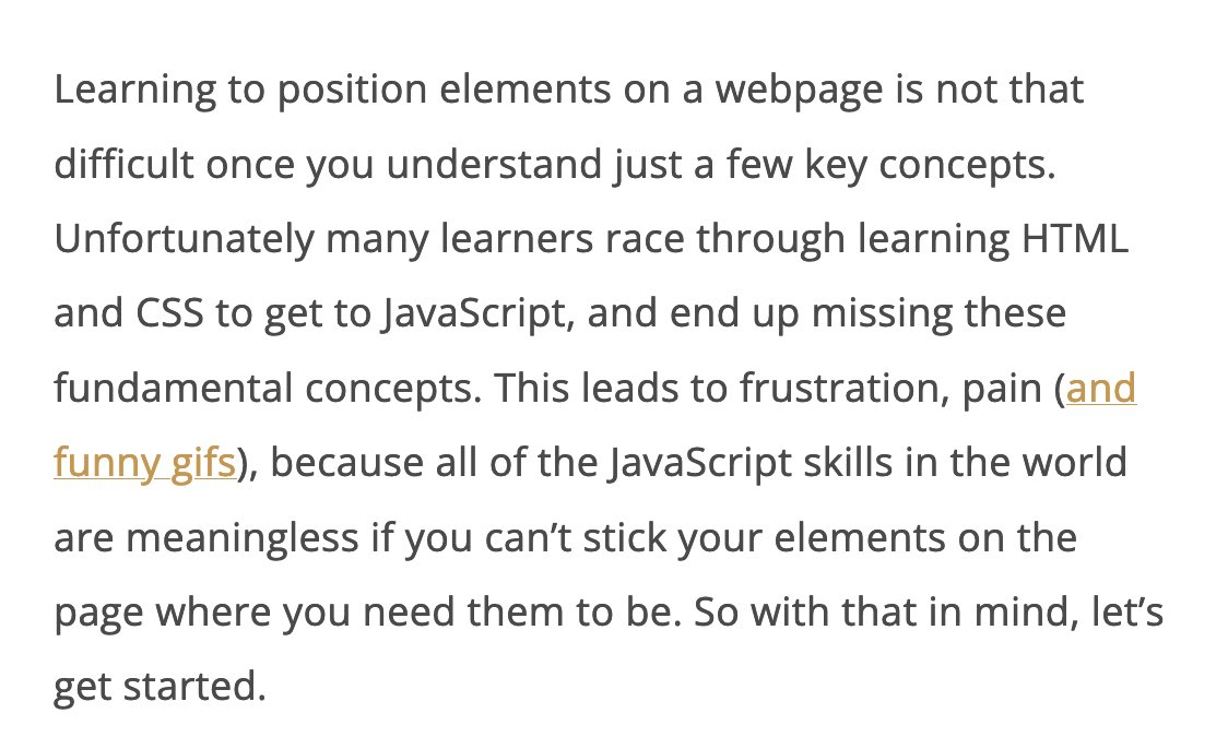 DyslexicDev's tweet photo. Definitely guilty of this. I made it all the way to the exercises and realized that I still don’t have a firm grasp of the concepts. Going back and re-reading the reference materials. #webdev #BlackTechTwitter #selftaughtdeveloper #CSS https://t.co/VfPIbg75SD