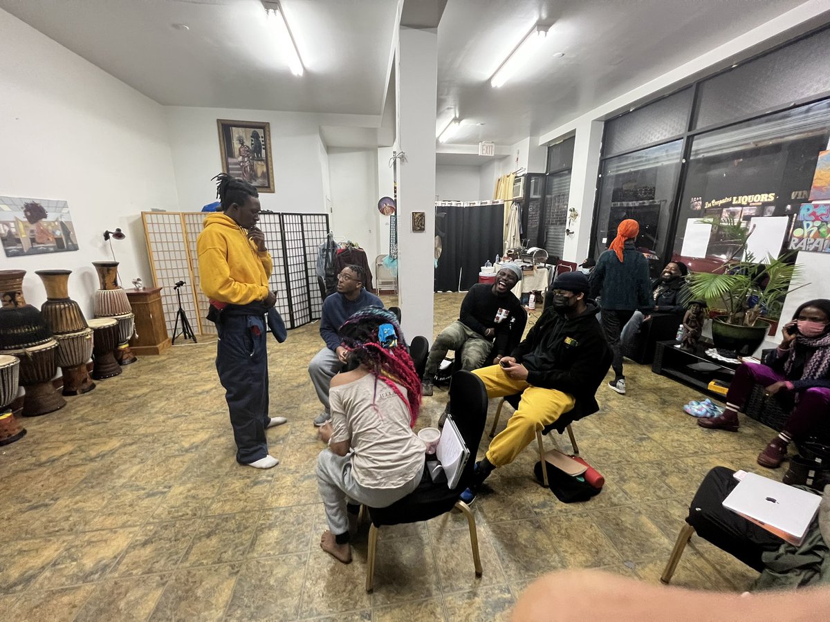0xErick's tweet photo. The Blockchain workshop was a huge success!

Everyone loved the onboarding game “Tribe Chain”. 

It's a design thinking hackathon for NFTs where you:
- learn wallets and testnet
- learn how NFTs BNFT our community
- mint NFTs
- learn collaborative exchange https://t.co/9IFiCUM1Zq
