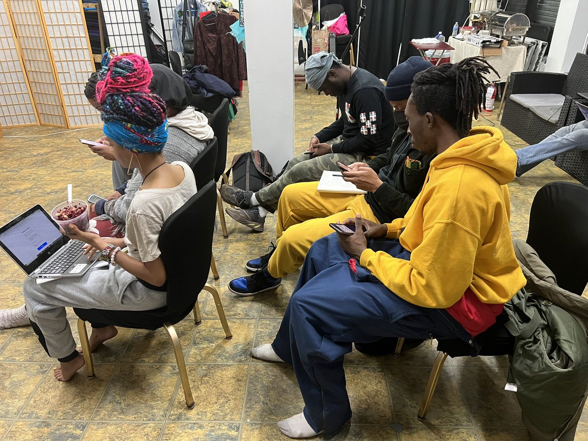 0xErick's tweet photo. The Blockchain workshop was a huge success!

Everyone loved the onboarding game “Tribe Chain”. 

It's a design thinking hackathon for NFTs where you:
- learn wallets and testnet
- learn how NFTs BNFT our community
- mint NFTs
- learn collaborative exchange https://t.co/9IFiCUM1Zq