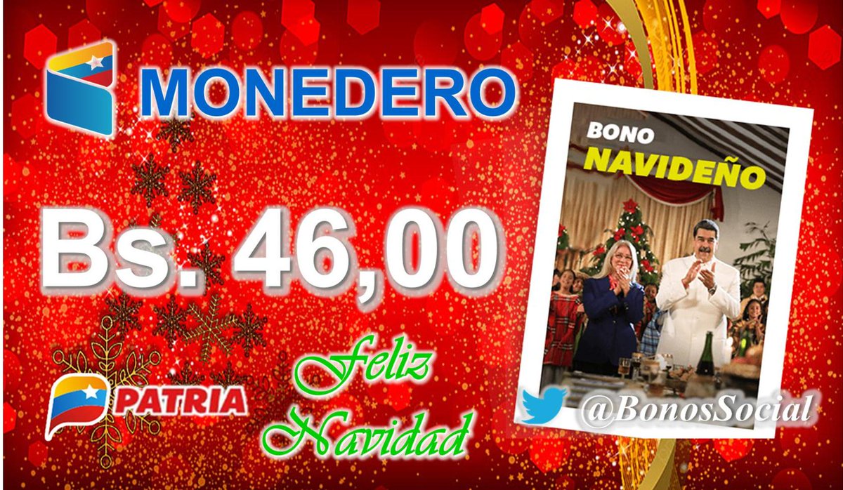 #PENDIENTE: A través del Sistema @CarnetDLaPatria continúa la entrega del #BonoNavideño2021 a los rezagados enviado por nuestro Pdte. @NicolasMaduro. #NOTA: Aún cuando su entrega era hasta el día #25Dic. #SomosPatriaDeAmor @BonosSocial #29Dic @Mippcivzla