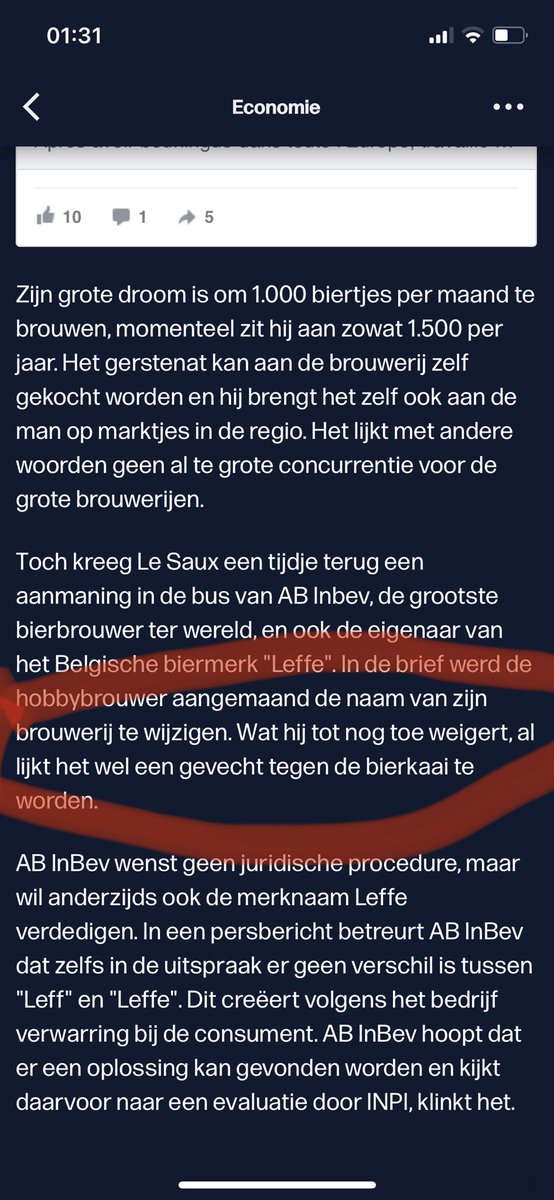 ⁦<a href="/pjhuyghebaert/">Pieterjan Huyghebaert (VRT NWS)</a>⁩ : geestig, die bierkaai 😁…en interessant voor liefhebbers van het merkenrecht