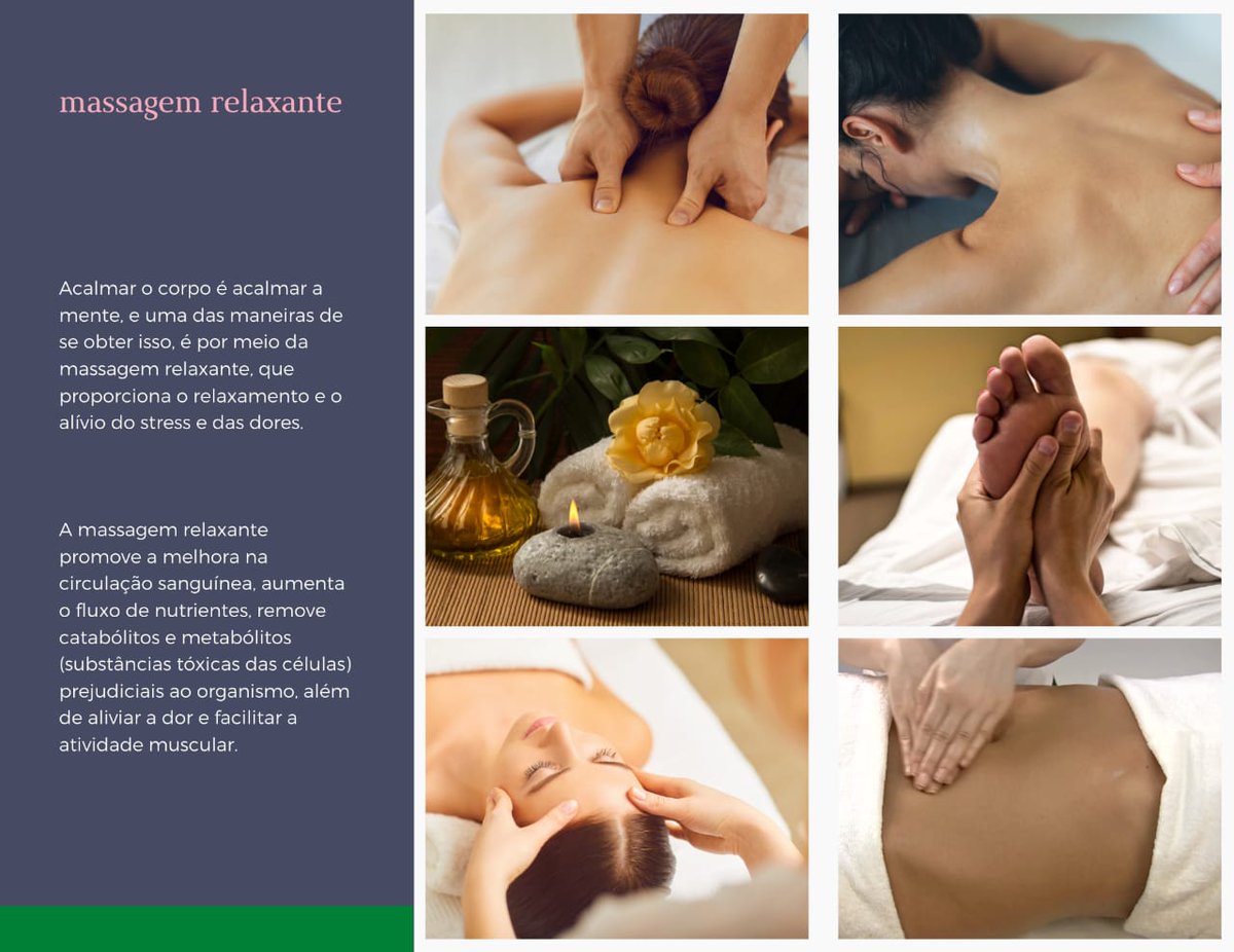 AleixoEspaco's tweet photo. ⚡ *ENCERRA 2021 ESPAÇO ALEIXO* ⚡

O Espaço Aleixo está com uma ótima dobradinha na última semana do ano.

Marque uma massagem relaxante e ganhe um atendimento de Reflexologia Podal!

MARCOU, GANHOU! 🎁

Entre em contato e confira as condições de horários!

📲 (21) 99101-9643 https://t.co/92KplqS6vD