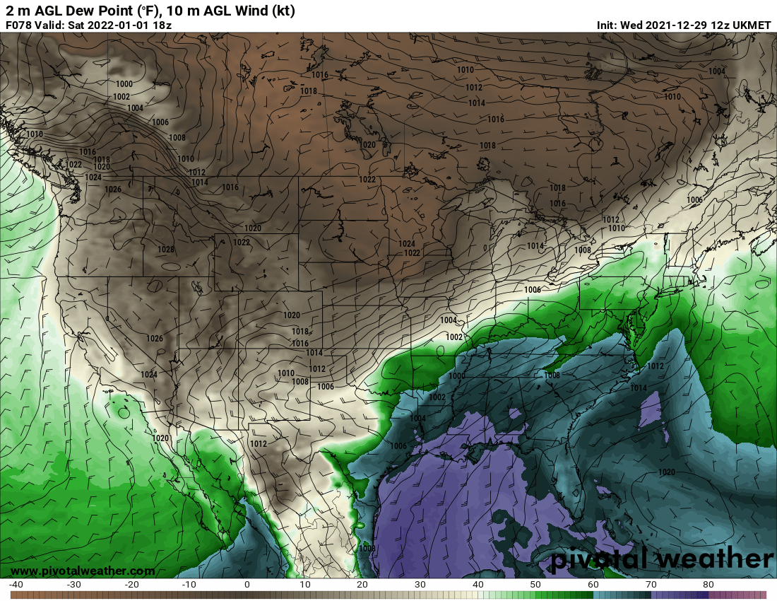 WeatherToday2's tweet photo. Alright everyone, regarding the potential severe weather event on 1/1, I want to severely urge that the potential magnitude of this event is extremely concerning. The ceiling of this event is vastly high, and the fact that models have woken up like this is very troubling. https://t.co/6vwDGxm85y
