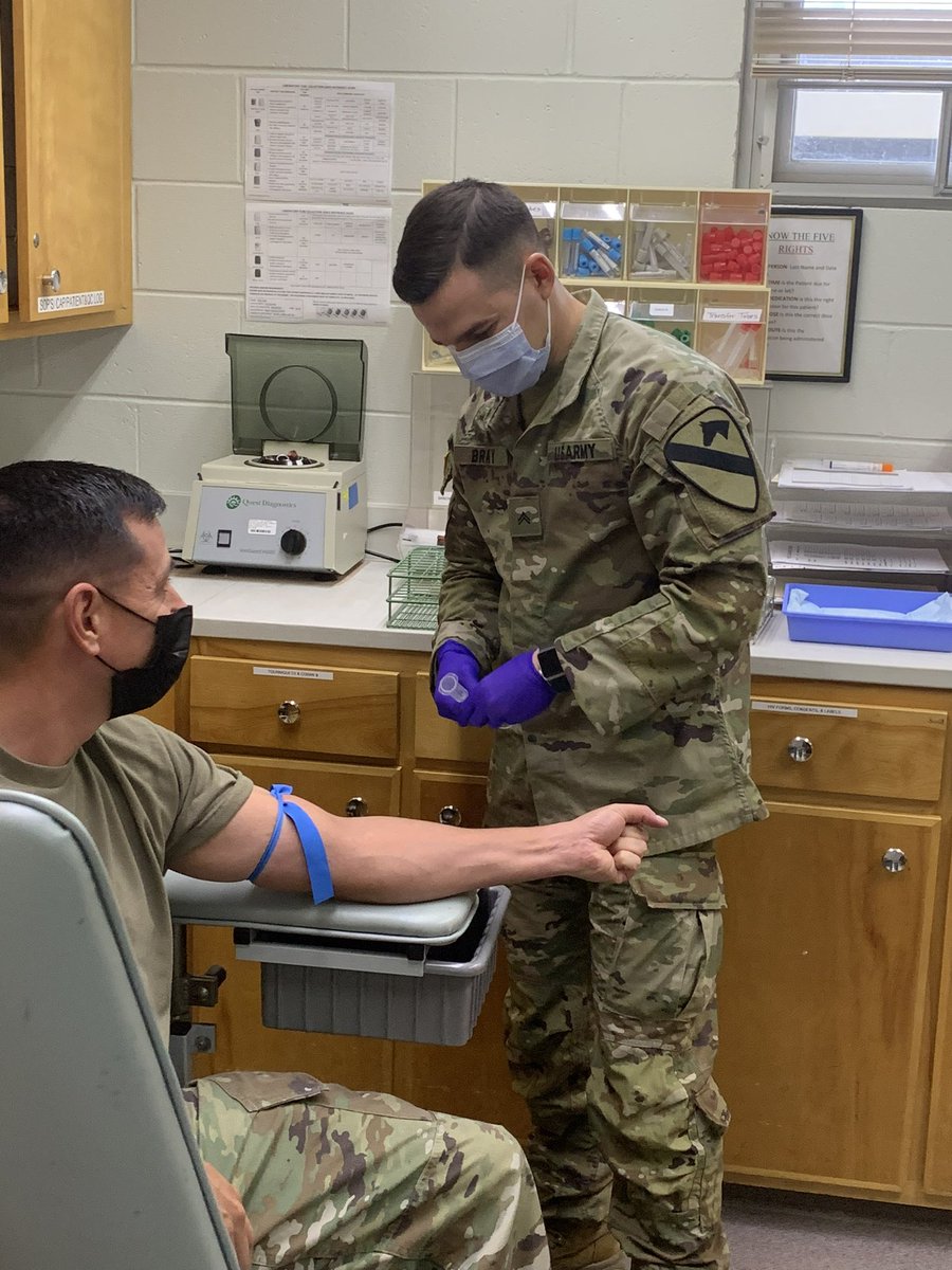Great trip visiting 2-12 CAV troopers <a href="/CampAtterburyIN/">Camp Atterbury Info</a>. CPL Bray takes care of my my HIV screening and Vision exam and we got to spend time with troopers. I would say that’s a win win. If we stay ready we don’t have to get ready.   #livethelegend