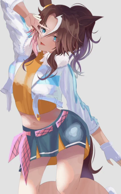 パーマーしか勝たん
#ウマ娘 #メジロパーマー 