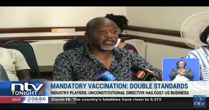 ntvkenya's tweet image. If you want Kenyans to show Covid certificate in hotels, ask for certificates in political rallies too: Shitakha

bit.ly/3Jw88n4