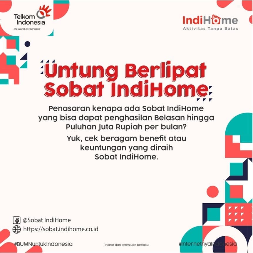 WinaraPutri7's tweet photo. Gak nyesel gabung di sobat indihome, untungnya jutaan #SobatCuanIndihome https://t.co/QZtT6L6DEV
