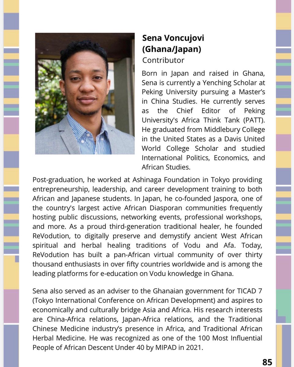 Excited to announce the release of the 2021 5000 Mile Report on Sino-Africa Relations I’ve been working on for the past few months at the <a href="/PKU1898/">Peking University</a>  African Think Tank (PATT). 

Read the report here: https: docs.qq.com/pdf/DR0xhWm9Za…