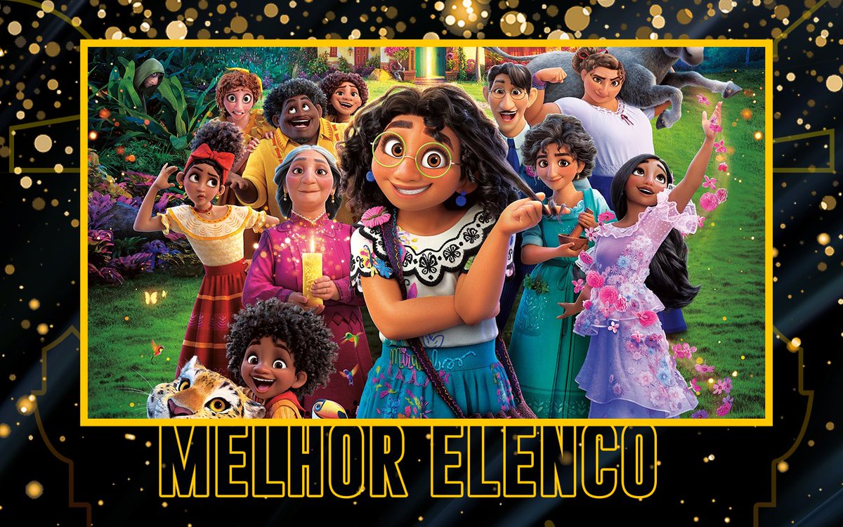 QueijoDeOuro's tweet photo. LA FAMÍLIA MADRIGAL 🦋

Com uma incrível reunião de vozes e de personagens, Encanto venceu o #QueijoDeOuro2021 de Melhor Elenco em Filme! https://t.co/GqcsrXUJ6M