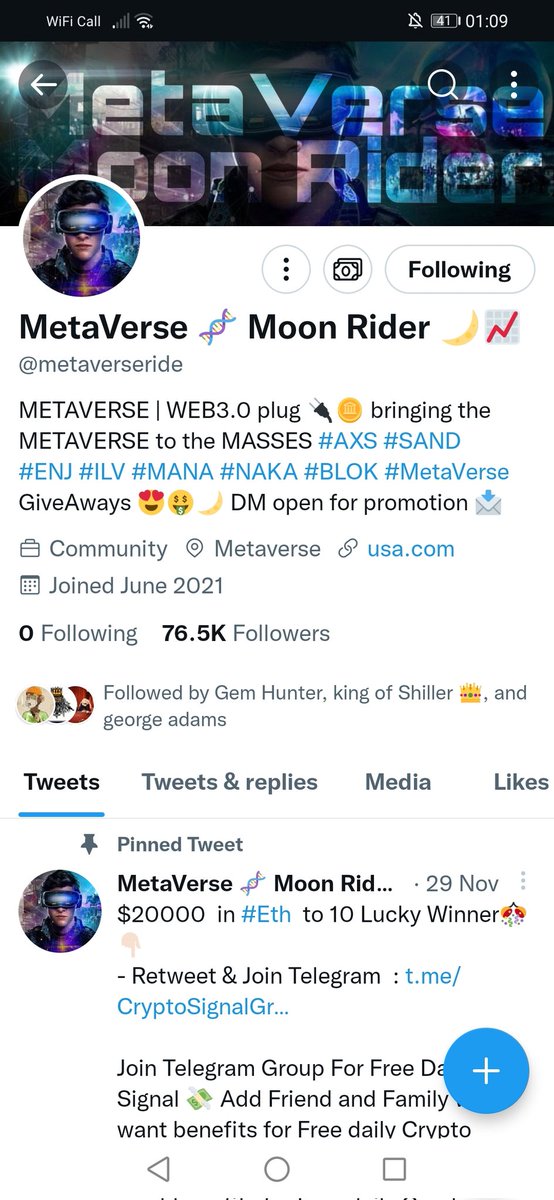 GTradeing's tweet photo. @metaverseride Thanks for the chance, it would be used wisely https://t.co/W4BjvCU78S