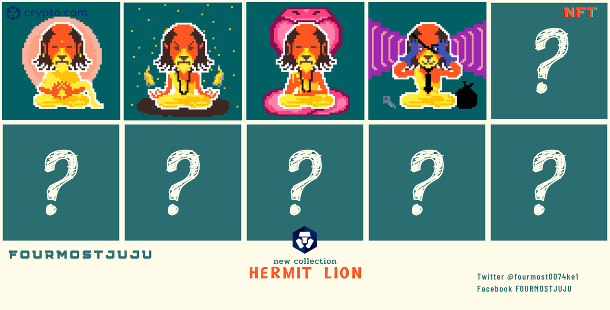 fourmost0074ke1's tweet photo. 💥💥 NEWS Drop 🦁🙊💥💥
Lion transforms into hermit New in https://t.co/qFnK6VHNgv hope you like it. 
https://t.co/v8vJnmATNl

#cryptocurrency #CryptoNews #NFT #nftart #EthereumClassic #NFTCommunity #NFTThaicommunity https://t.co/e8Vc0WiCle