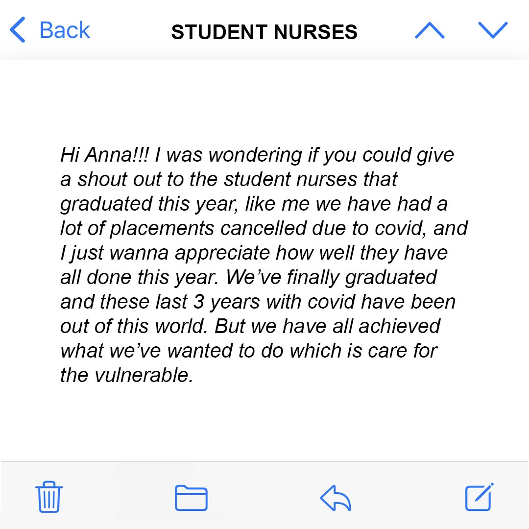 Congratulations to the nursing students who graduated in 2021 🎉

Wishing you all the best for this next chapter of your careers.