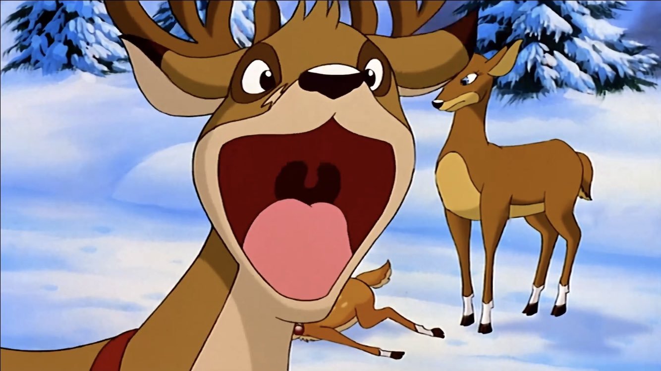 One Less Than Perfect Shot on "RUDOLPH THE RED-NOSED REINDEER: THE MOVIE (1998) Directed by William R. Written by Michael Aschner Submitted by @Benimated https://t.co/AkXxfesO1D" / Twitter