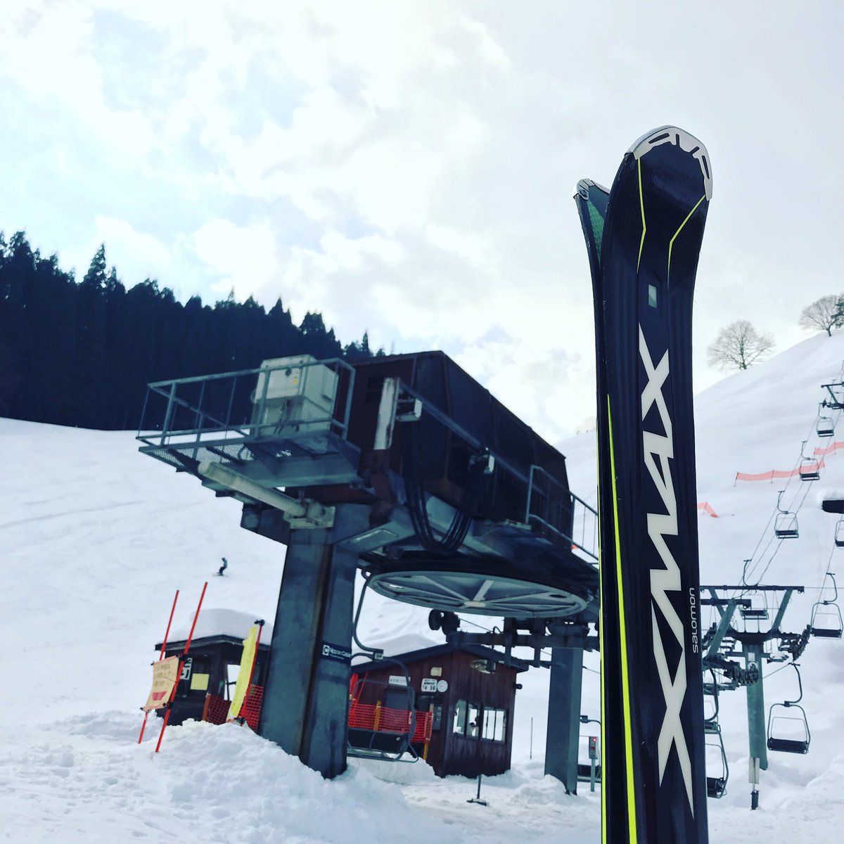 Okay0790's tweet photo. さて、今シーズン初めます。
＃SKI
＃播州戸倉スキー場 https://t.co/VzC64QW5Ze