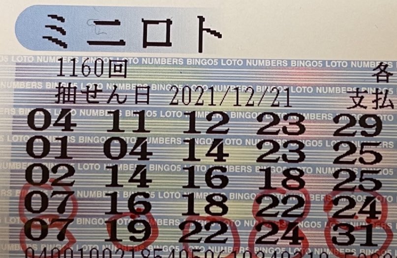 okuchannel1203's tweet photo. 第1160回ミニロト1等当選13,510,700円
最高の思い出になりました👍
YouTubeに動画ご覧頂くとわかりやすいです😚
https://t.co/3wxbC3kIgD https://t.co/59ZwNVkCHZ