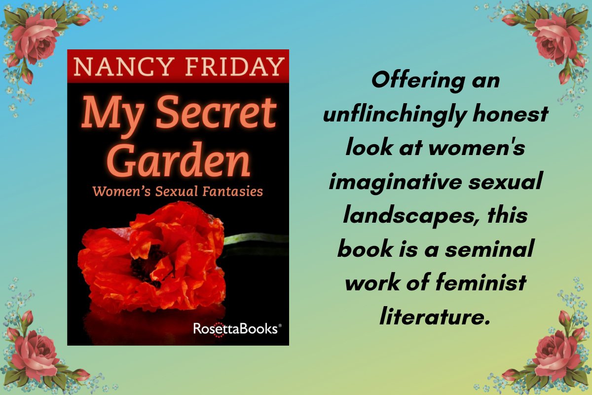 My Secret Garden by Nancy Friday remains one of the most iconic works of feminist literature of our time--and is still relevant to millions of women. $2.99 on kindle: amzn.to/3za1zBI

#feministliterature #sexualfantasy #femininedesire #literature #kindledeal #ebookdeal