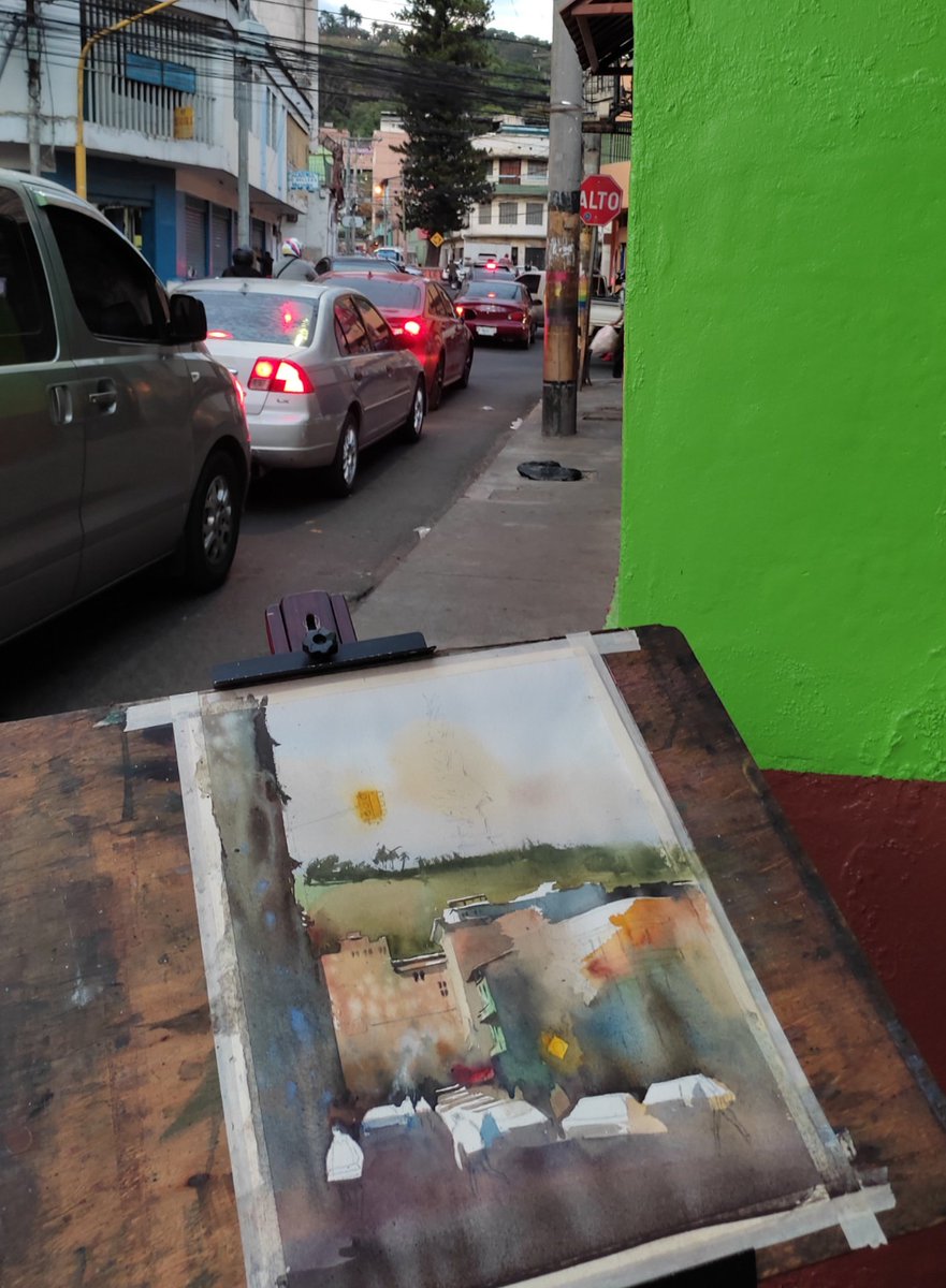 El Arbolito

Atardecer sobre el barrio La Plazuela, hora pico, de mucho tráfico; automóviles y personas cobijados por la penumbra...

#acuareladelnatural #plainair #acuarela #acuarelista #palack #watercolor #honduras #elarbolito #laplazuela #vuelvealcentro #tegucigalpa