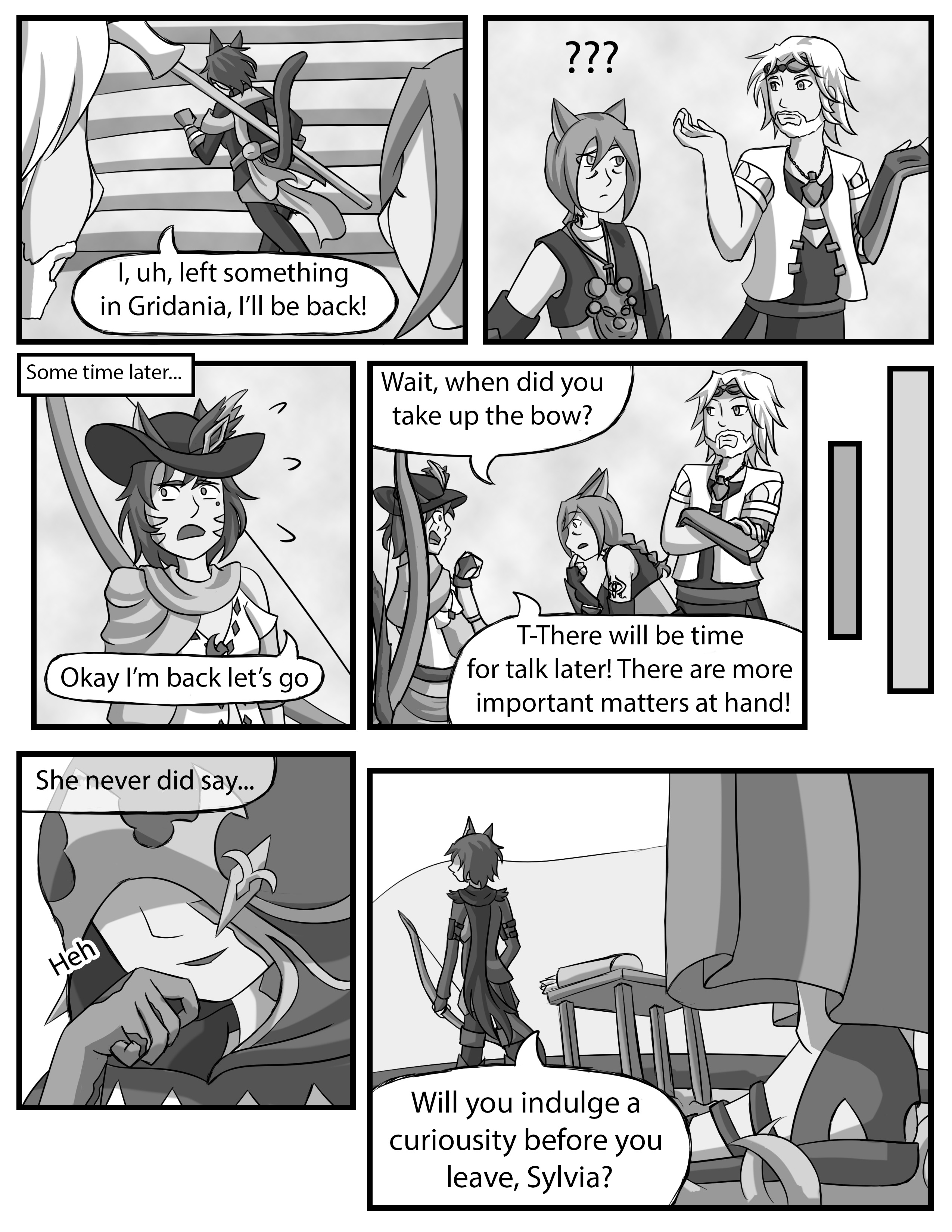 WoL Sylvia - Dawntrail Spoilers on X: &ldquo;Reposting to keep the comic 