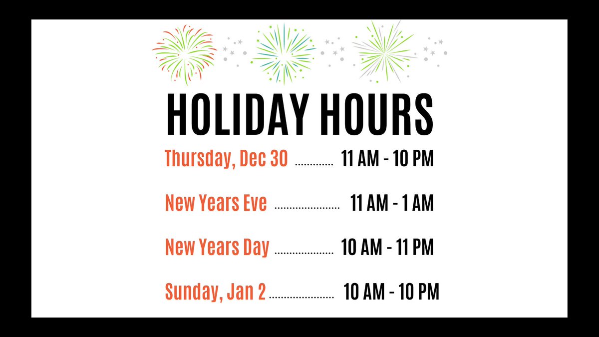 high5lg's tweet photo. Ring in the New Year with us!

#VisitQuadCities #NewYear #FamilyTime #HolidayHours #TBKBankSportsComplex https://t.co/8cC0GjLtF8