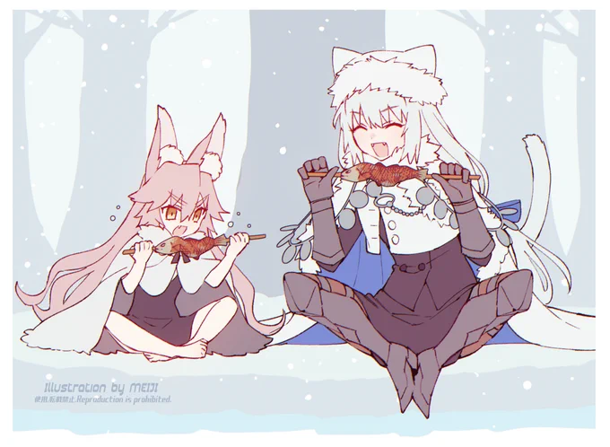 ニキチッチとコヤンスカヤ(妄想)  #FGO 