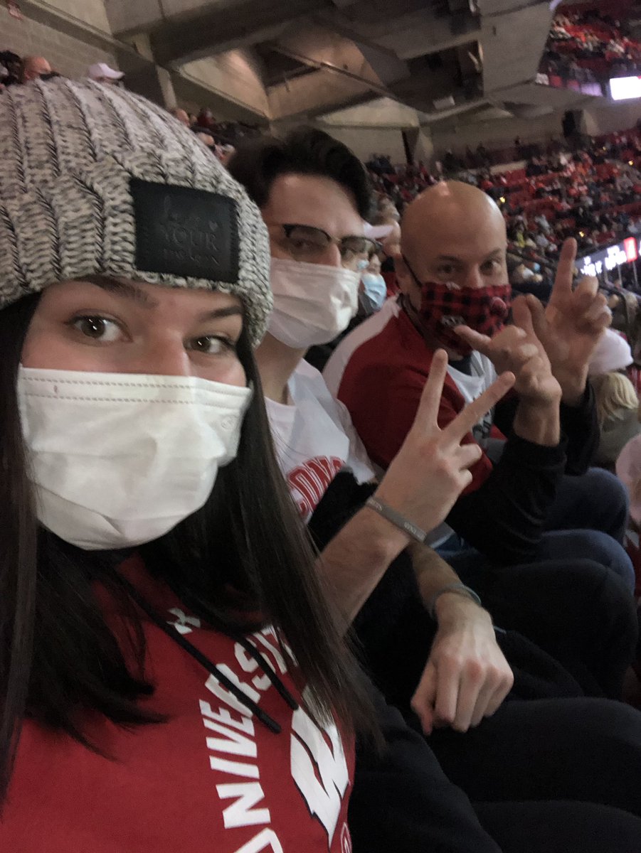 antonson_paul's tweet photo. First Badger game! @BadgerMBB #OnWisconsin https://t.co/s1Ycqym7Sq