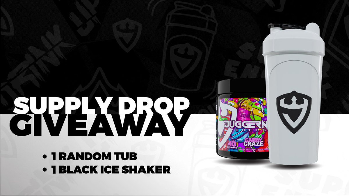 Juggernaut's tweet photo. 💥SUPPLY DROP INCOMING!💥

👉Monthly Appreciation Giveaway is LIVE!

⭐️Enter to win a FREE tub and shaker!

🎟️https://t.co/1JGScDq7a3 https://t.co/bVewQAPFmd