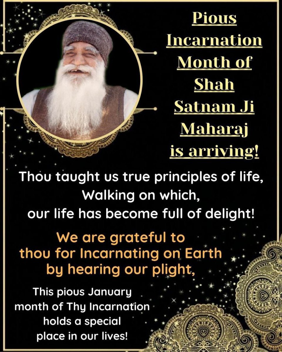 Insan_0777's tweet photo. One can never pay back to his Guru, the spiritual master. A spiritual guru enlightens lives of his students and guides them at every step of his life.
“Twamev maata cha pitaha twamev, Twamev bandhushcha sakhha twamev ” The Guru is everything for his disciple.
#2DaysToBirthMonth https://t.co/VSIF17Oke3