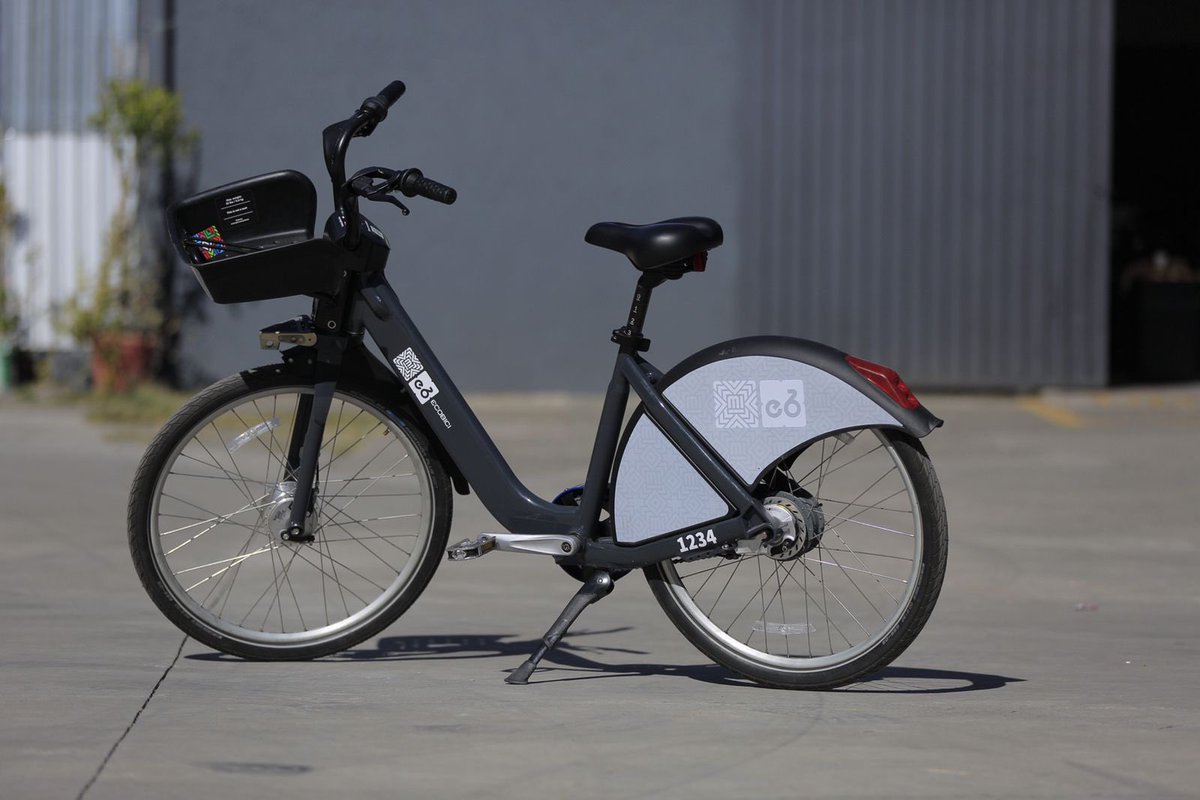 Claudiashein's tweet photo. Con la renovación de @ecobici, las bicicletas serán más ligeras, tendrán sistema de velocidades para un óptimo desplazamiento, campana integrada al manubrio y luces.

Podrás tener acceso a las nuevas unidades con tu tarjeta de #MovilidadIntegrada o con la aplicación del servicio. https://t.co/uwLq08v9Yj