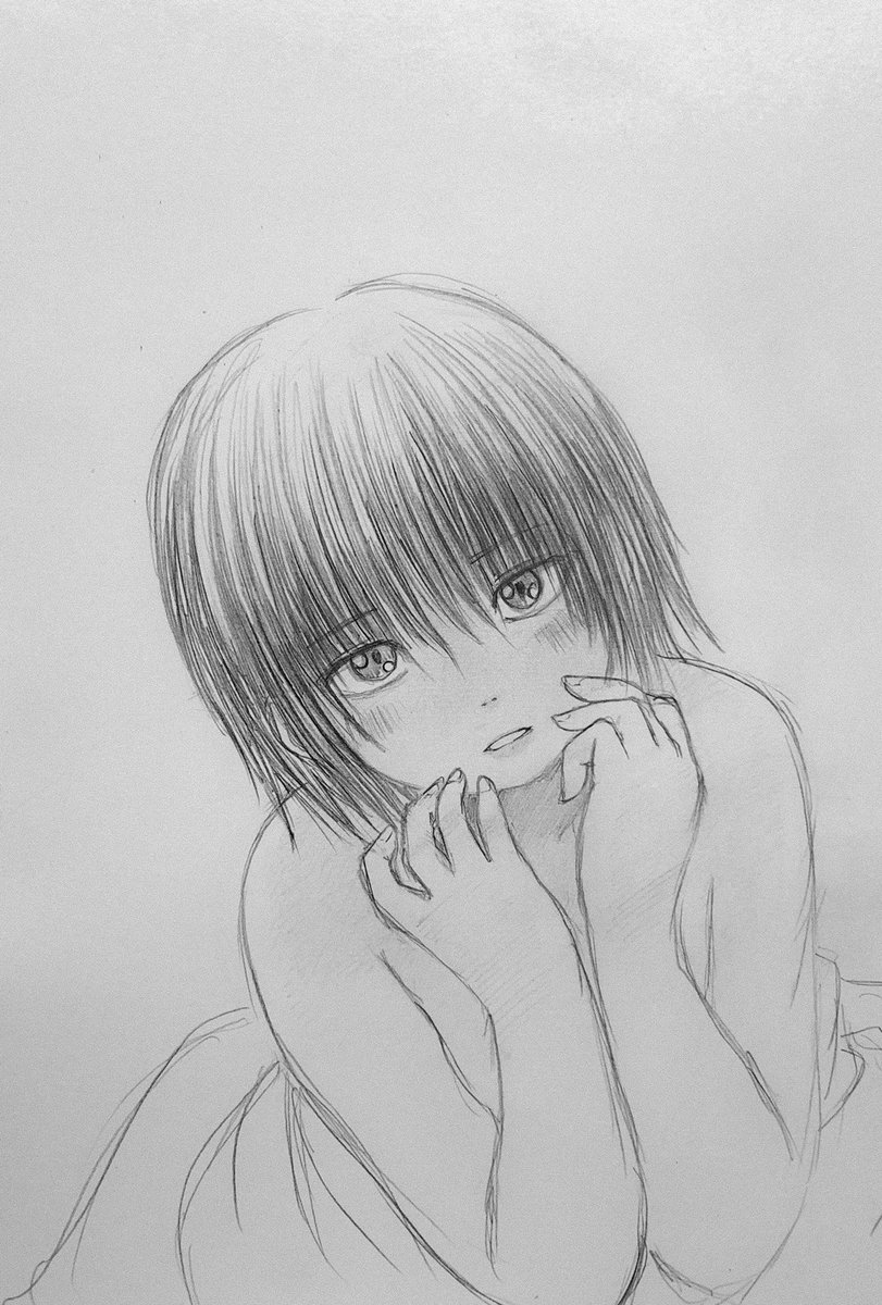 クリスタは鉛筆画に塗れるのが嬉しい 