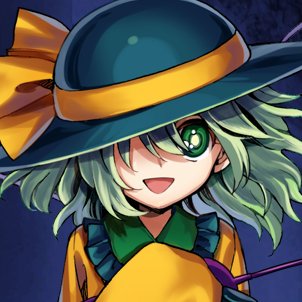 yourfaveispan's tweet photo. koishi komeji from touhou project is pansexual! https://t.co/uhUwPUxbaR
