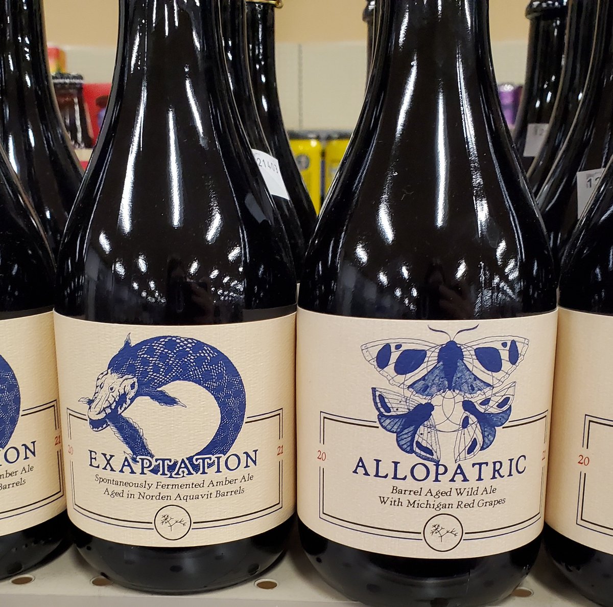 I must be out of a serious loop. Who is the mastermind behind a beer called Allopatric Speciation?!