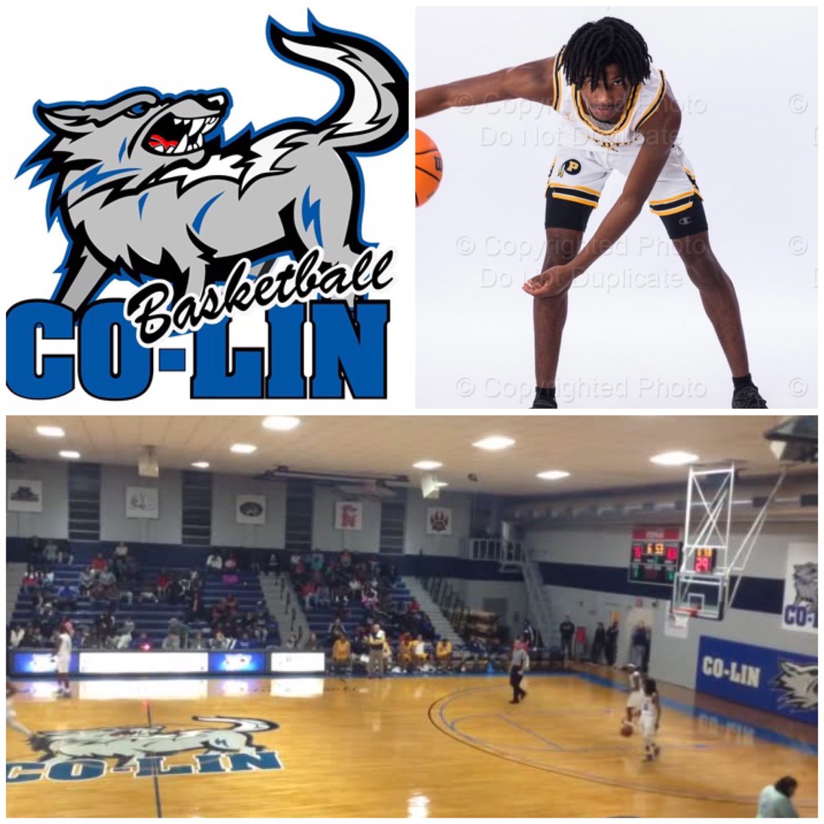 JayE1315's tweet photo. Blessed to receive my first official offer from Co-Lin CC💙🤍 https://t.co/zc1zSn6ULY