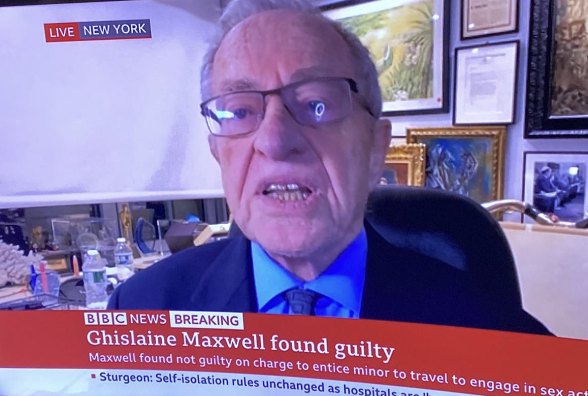 These mf got a lot of nerve bringing on Alan Dershowitz gtfo