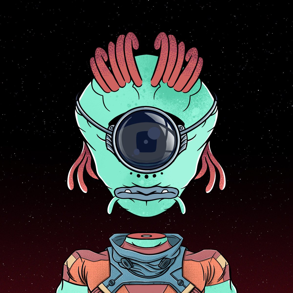 Capsule opened. Space head minted.  Courtesy of <a href="/Space_Heads_NFT/">𝐒𝐩𝐚𝐜𝐞 𝐇𝐞𝐚𝐝𝐬 |👽| $𝙷𝙴𝙰𝙳𝚂</a> with help from <a href="/civickey/">Civic</a> and <a href="/identity/">Identity.org</a>. My new PFP?