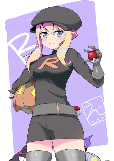 ロケットだんいんの レナウンが しょうぶをしかけてきた !!

Skeb依頼でR団したっぱのレナウンです
支援サイトにエッチな差分有り〼
#アズールレーン
#アズレン
#Skeb 