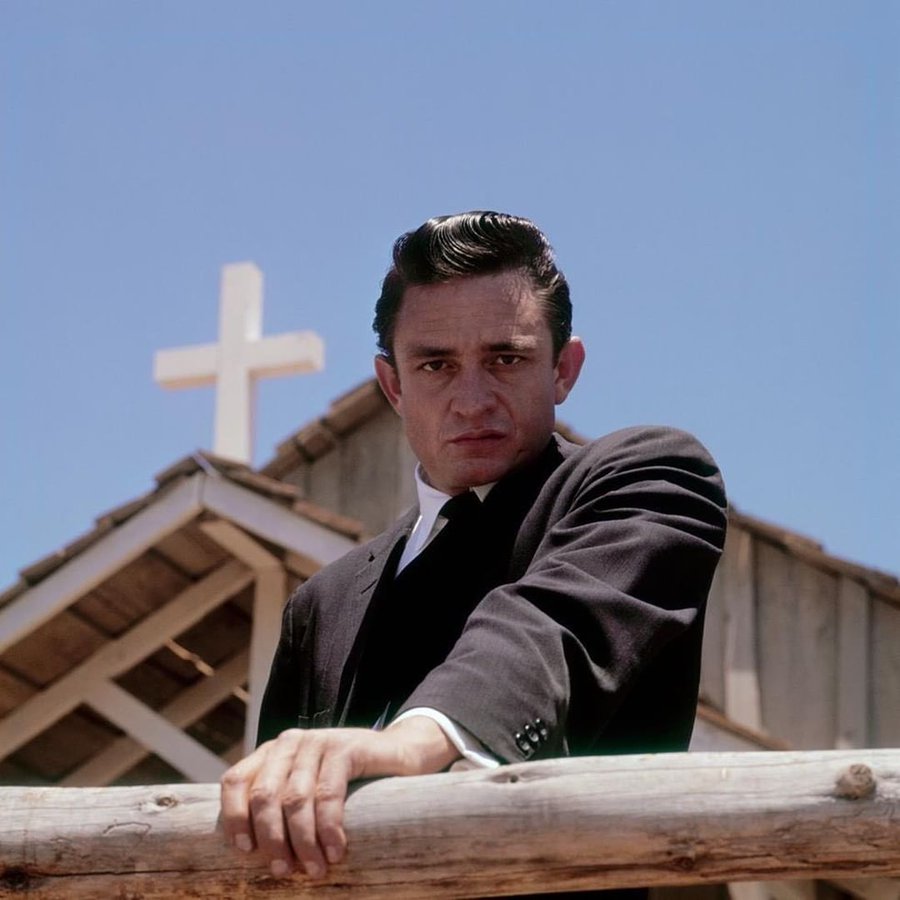 Johnny Cash, 1961⁠. Photo by Leigh Wiener⁠.