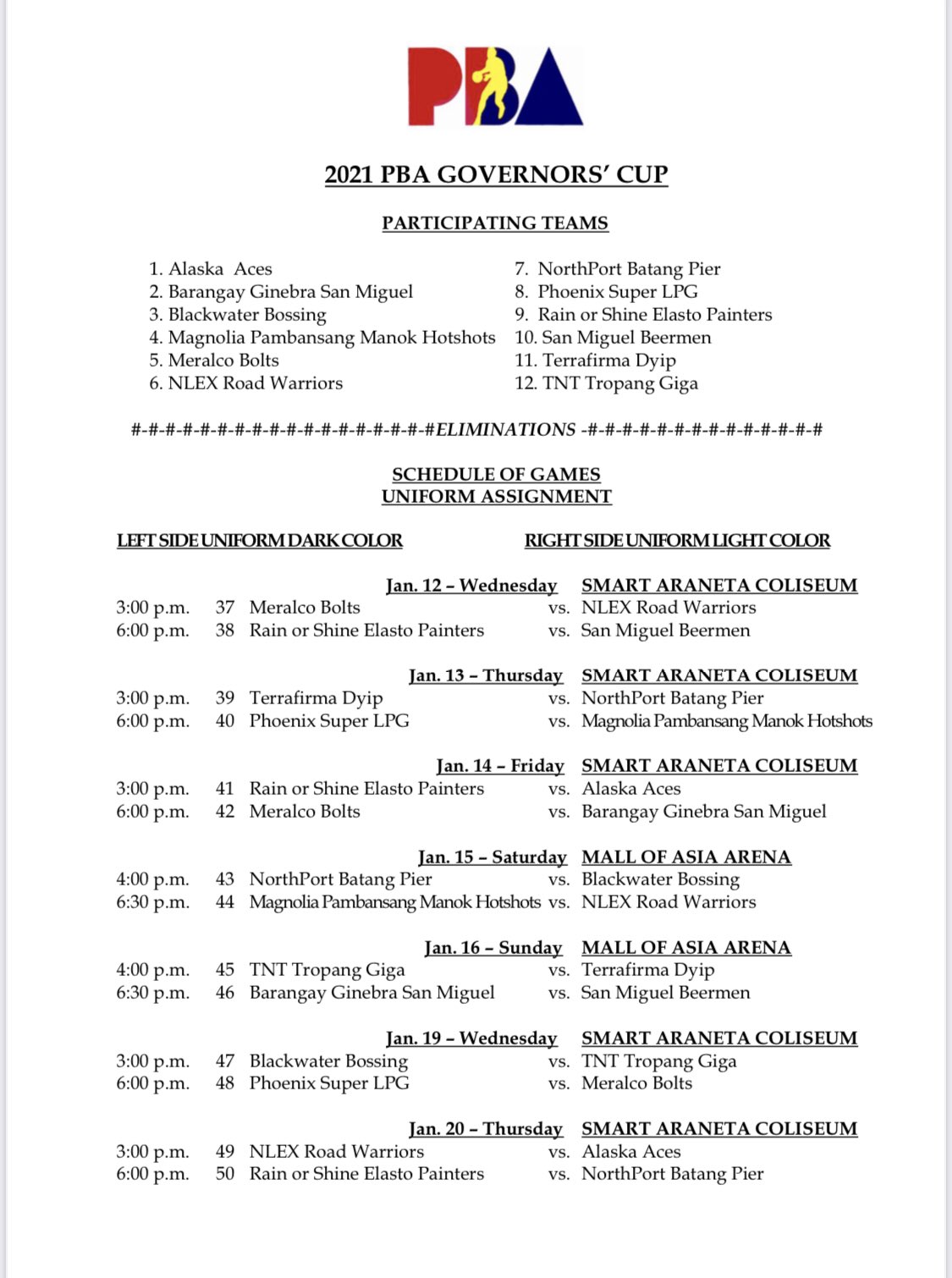 MAGNOLIA HOTSHOTS OFFICIAL LINEUP FOR PBA COMMISSIONER'S CUP 2022