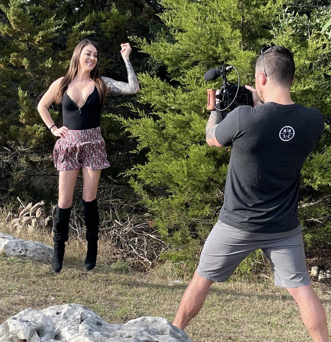 Had a solid day of filming