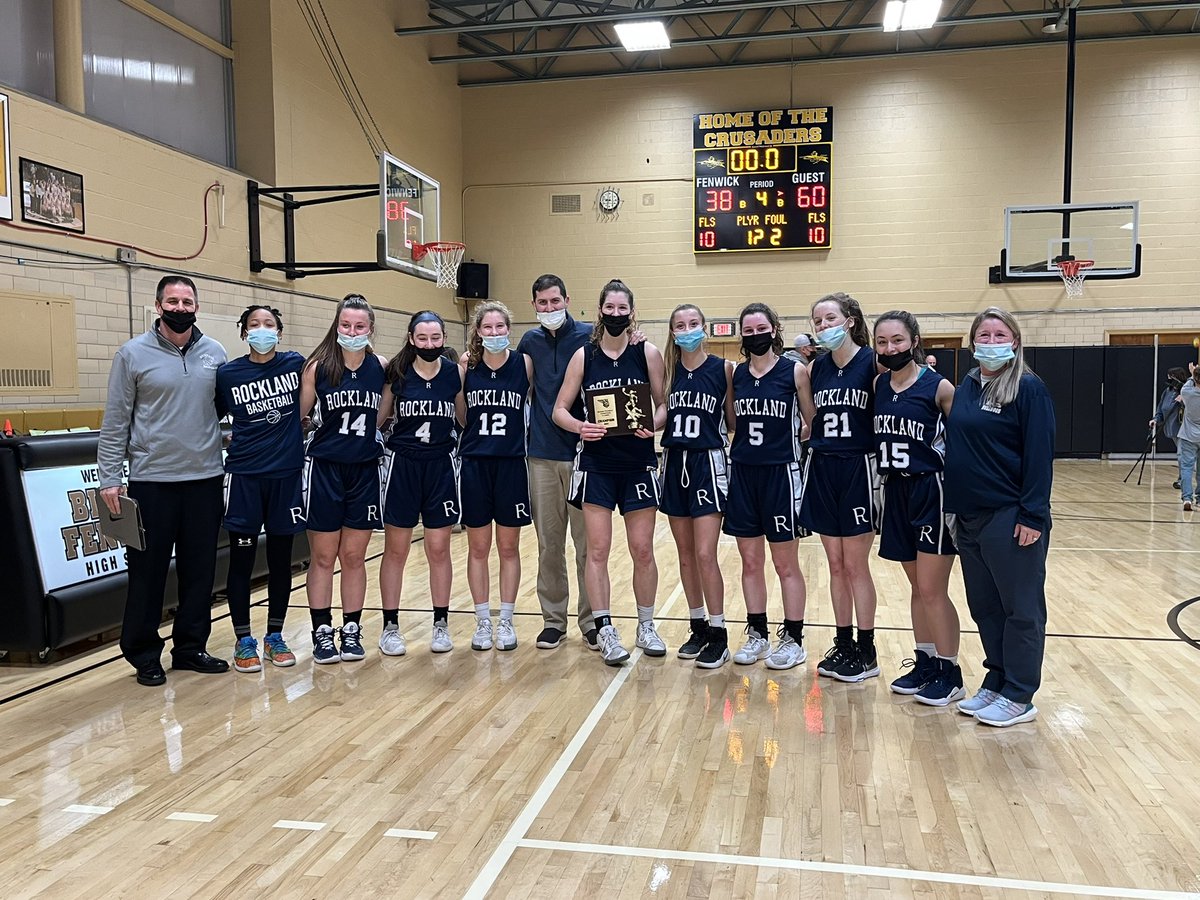 Congrats to the <a href="/Ladydogshoop/">RHS girls basketball</a> for not only showing up but putting together a complete game. Total team win over Bishop Fenwick 60-38. 💙🏀💙🏀 #notdoneyet.