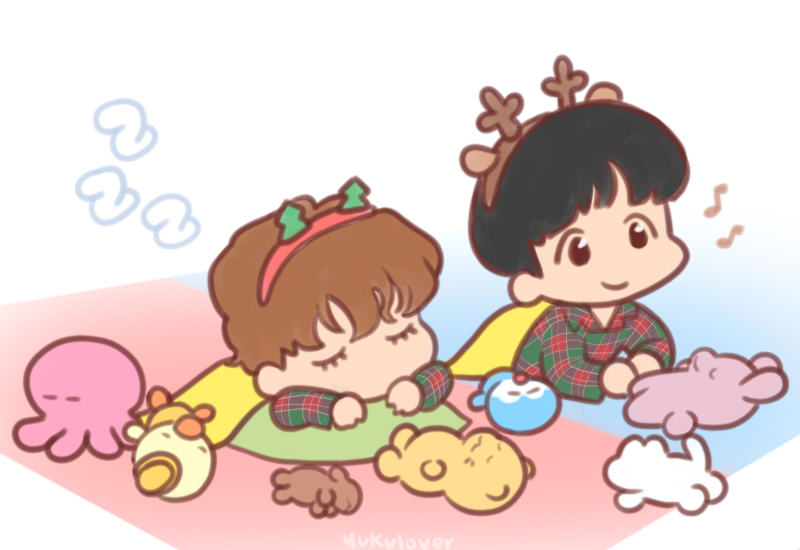 teo in charge of keeping yuku company TT

#DKB #DKBfanart