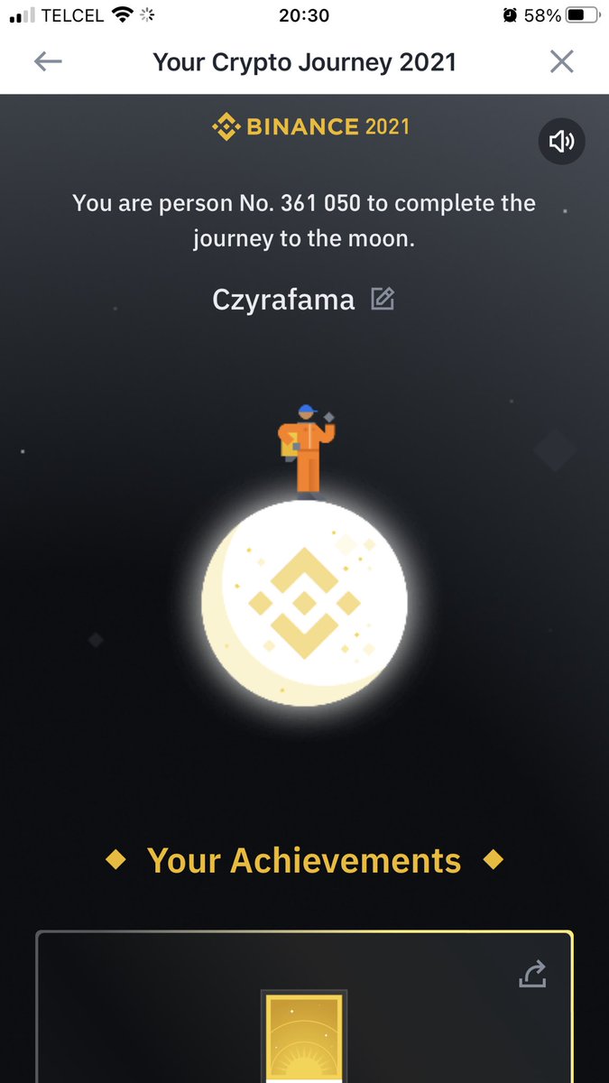 czyrafamatri's tweet photo. @binance Happy to join the crowd.   #2021withBinance https://t.co/xq1t1IDMdH