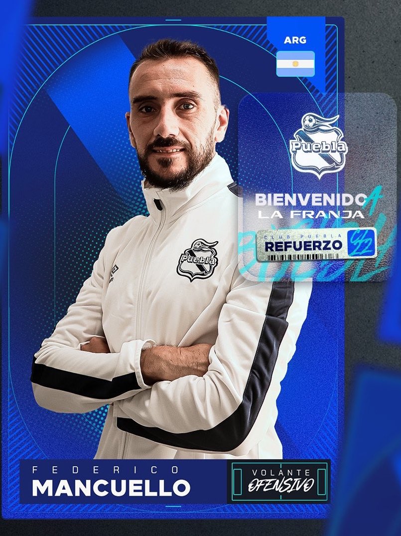 PueblaEsCampeon's tweet photo. Nuestros refuerzos al momento, todo pinta para un buen torneo del @ClubPueblaMX #FedericoMancuello #KevinRamirez https://t.co/vflsUNlV32