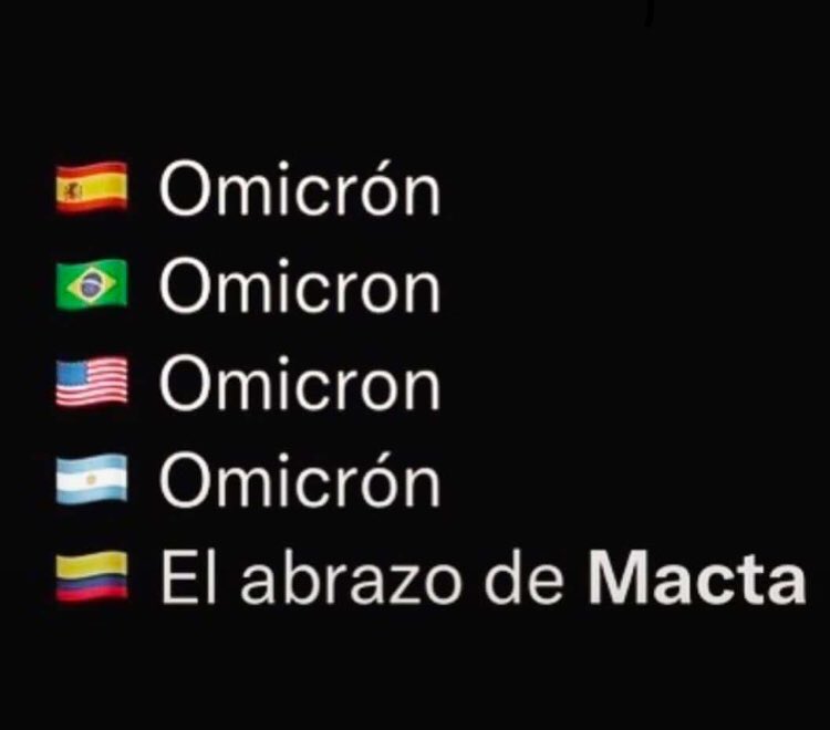 laumelissaj's tweet photo. #Omicrón #Macta https://t.co/bb1fDDKqt5
