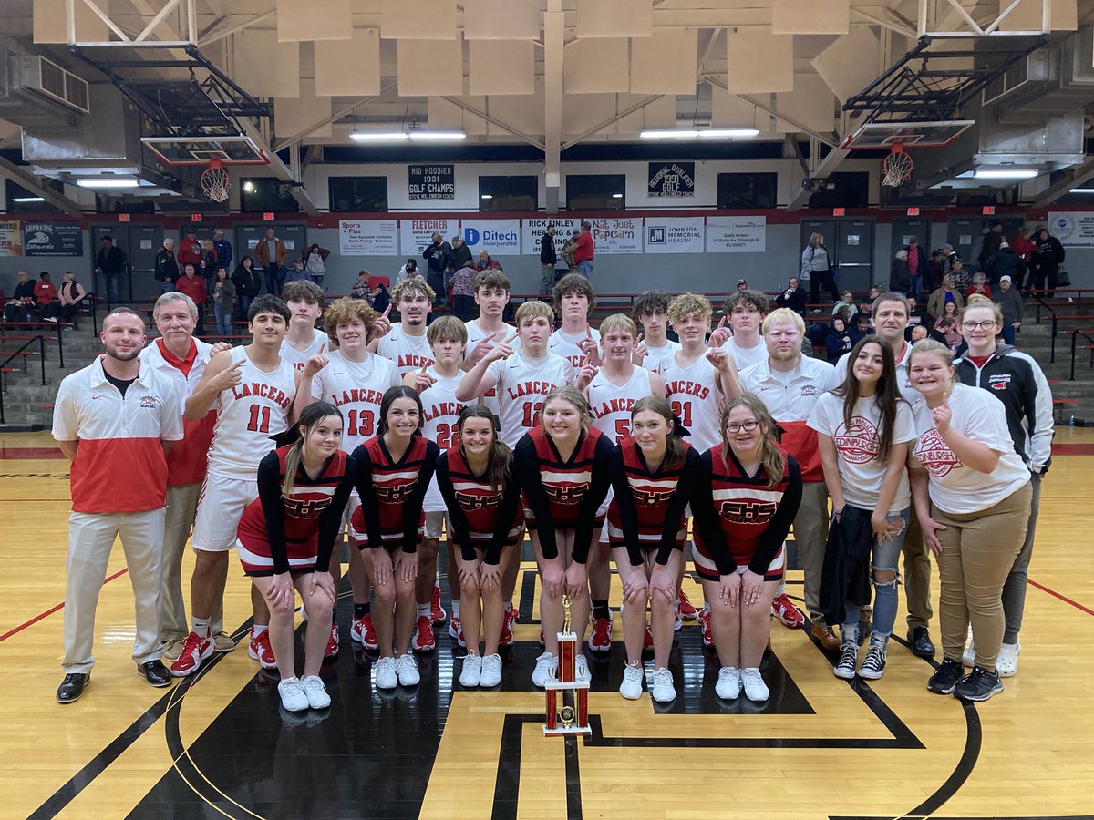Eburghathletics's tweet photo. Edinburgh wins their Holiday Tournament over Lutheran 60-48. Congratulations Lancers! https://t.co/FJqL6N6uVl