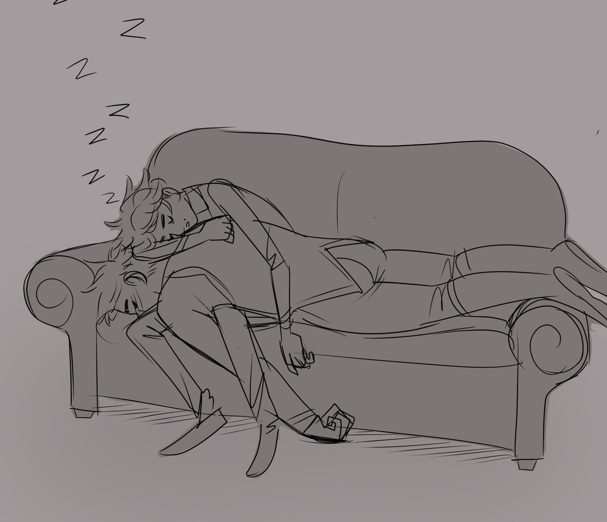Do not disturb them
#arcanefanart #jayvik